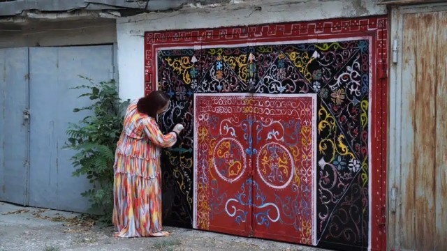 Чимкентдаги қозоқ овули