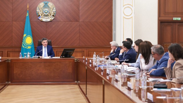 Kazakh PM meets with experts to discuss economic development