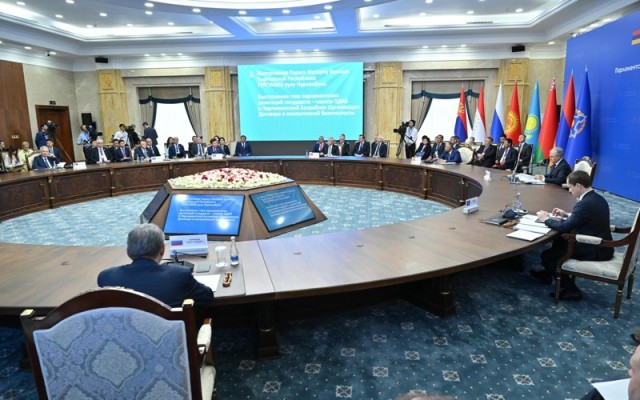 CSTO parliamentarians discuss measures to combat drug and cybercrime