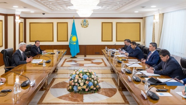 Kazakh PM discusses new plant construction with PepsiCo regional head