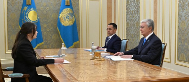 Мемлекет басшысы Бала құқықтары жөніндегі уәкілді қабылдады