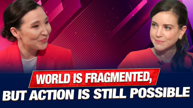 Julia Chatterley at AIF: World is fragmented, but action is still possible