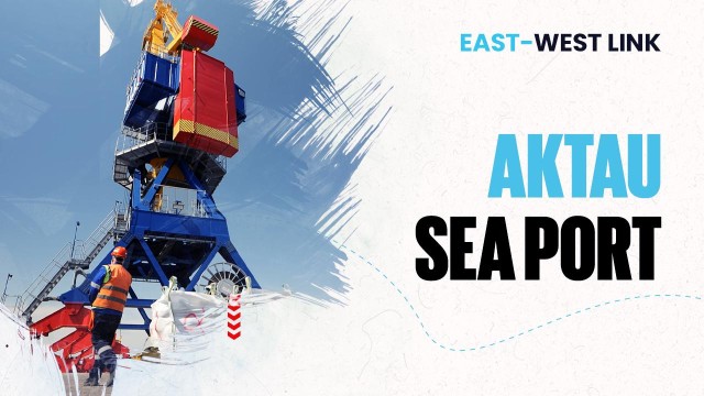 Aktau sea port