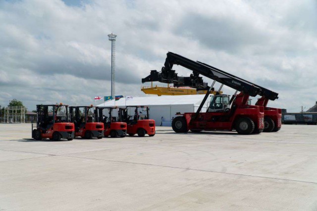 Gürcistan'ın Poti limanında açılan konteyner terminali Kazakistan’ın transit potansiyelini artıracak