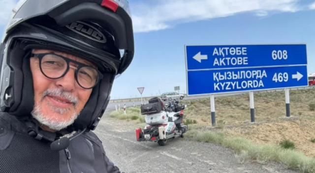 Moroccan adventurer travels halfway around world to visit Kazakhstan