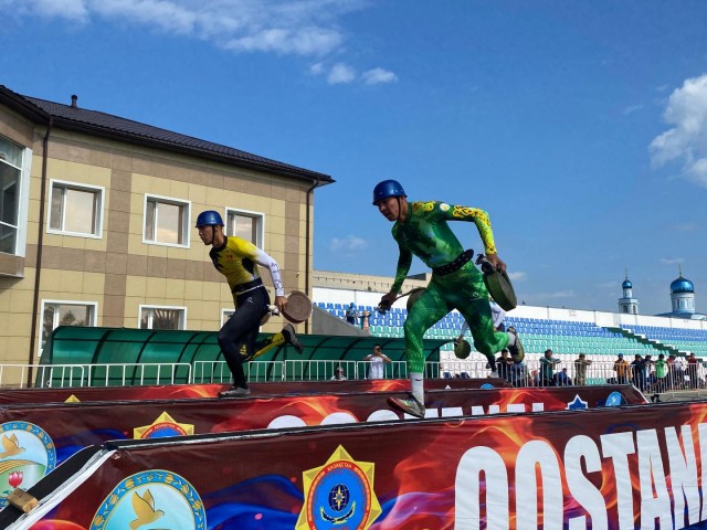 Қўстанайда қутқарувчилар беллашувлари ўтказиляпти