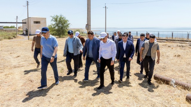 Kazakh Prime Minister inspects water facilities in Turkistan region