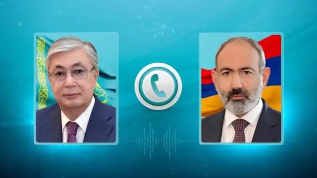 Давлат раҳбари Арманистон Бош вазири билан телефон орқали суҳбатлашди