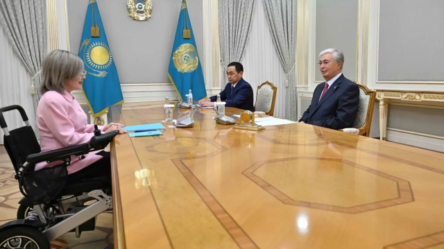 Kazakh President receives Ombudsperson’s representative for Astana