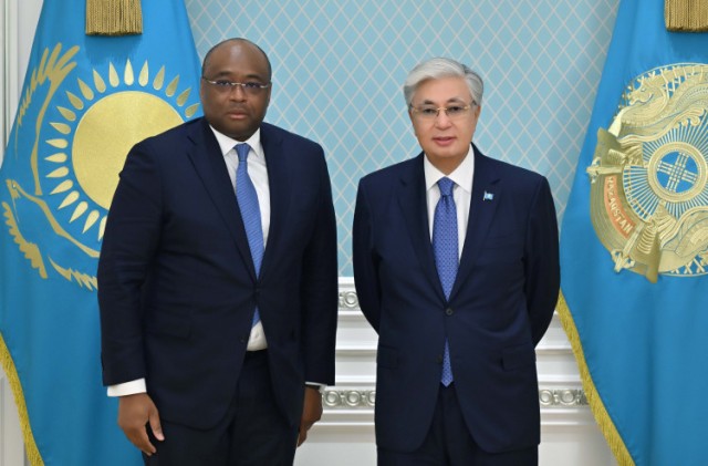 Kassym-Jomart Tokayev receives Special Envoy of DRC President