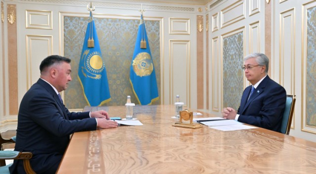 Kazakh President receives Supreme Court Chairman