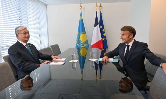 Kassym-Jomart Tokayev holds talks with European leaders on UN General Assembly sidelines