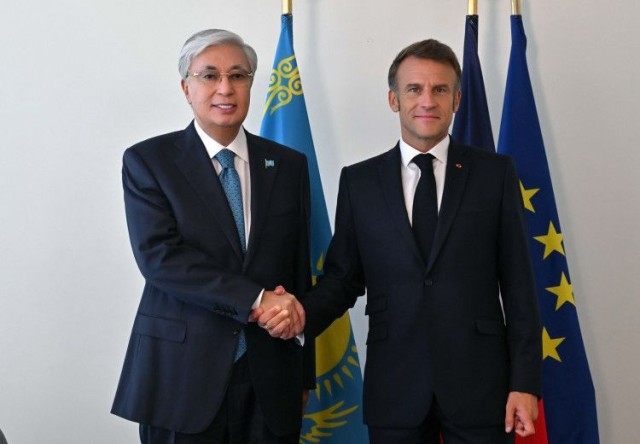 Франция Президенти Қозоғистон тўғрисида фикрларини билдирди