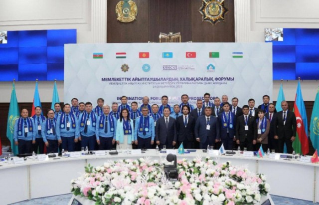 Turkistan hosts First International Forum of Public Prosecutors