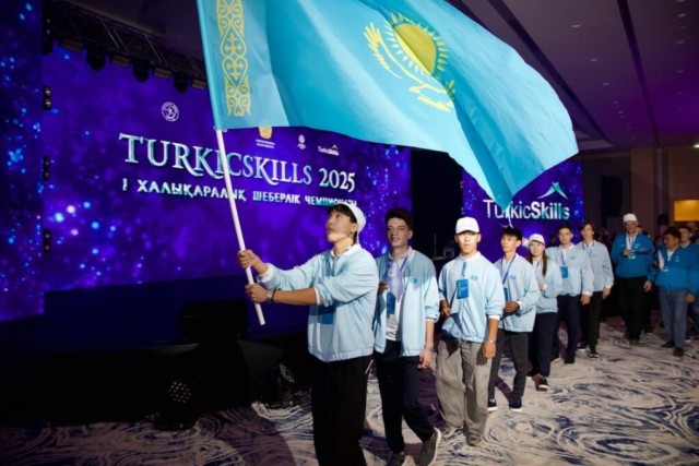 В Казахстане впервые проходит Международный чемпионат «Turkicskills 2025»