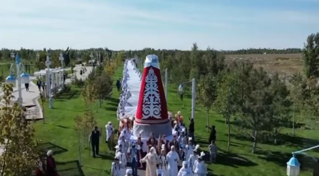 Dünyanın en büyük saukelesi Guinness Rekorlar Kitabına girebilir