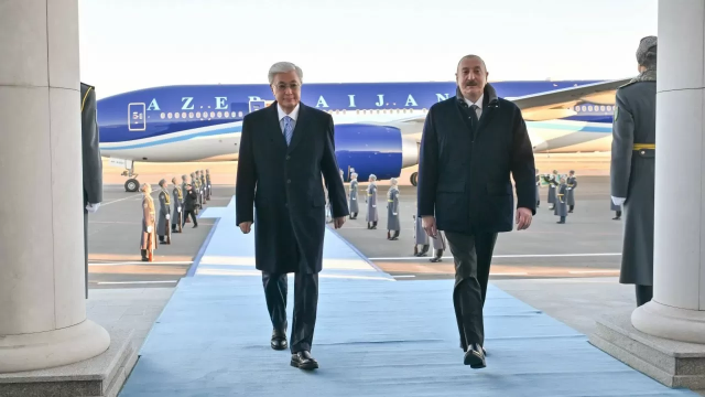 Озарбайжон президенти давлат ташрифи билан келди