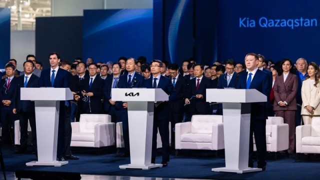 New KIA Qazaqstan auto plant opens in Kostanai