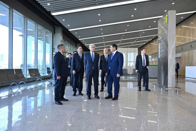 Kazakh President arrives in Kyzylorda region for working visit