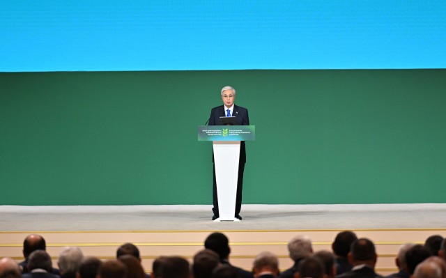 Kazakh President attends second Forum of Agricultural Workers