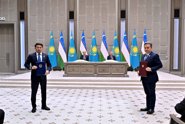 Қазақстан мен Өзбекстан құны 1,2 млрд доллардың бірлескен жобаларын іске қосты