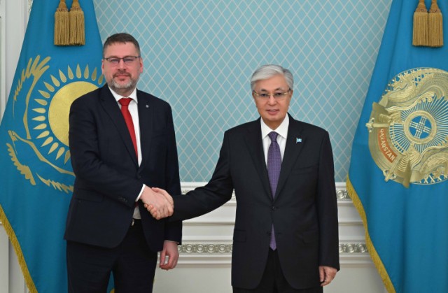 Devlet Başkanı, AB’nin Orta Asya Özel Temsilcisini kabul etti