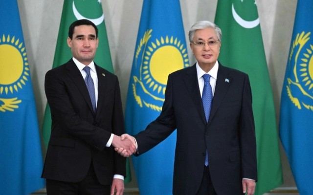 Kazakhstan, Turkmenistan strengthen strategic partnership