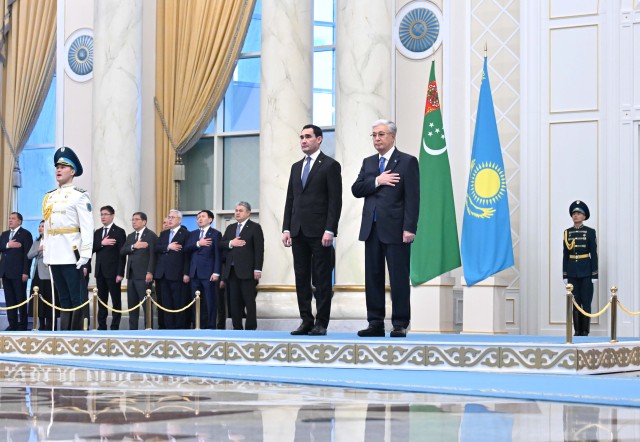 Қозоғистон ва Туркманистон стратегик ҳамкорликни мустаҳкамлайди