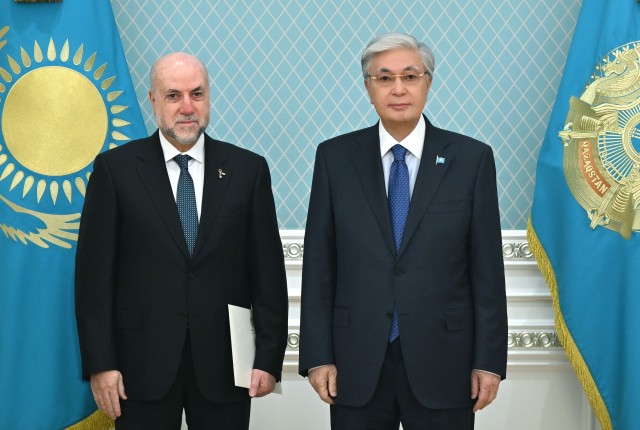 Devlet Başkanı, Filistin Yüksek Mahkemesi Başkanı’nı kabul etti