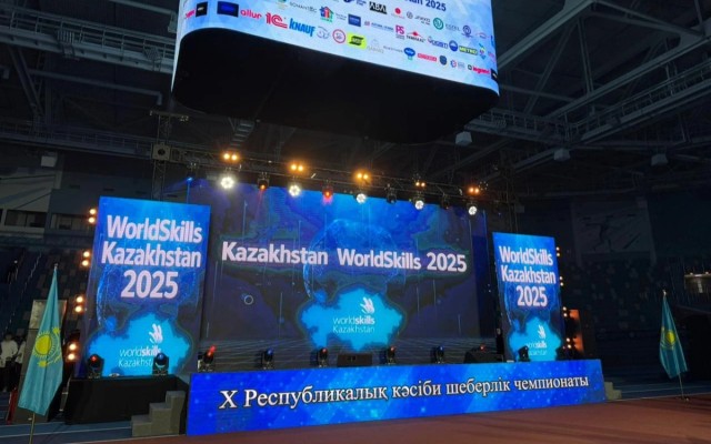 В Астане стартовал X Республиканский чемпионат WorldSkills Kazakhstan 2025