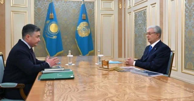 Kazakh President reviews National Bank Governor’s report