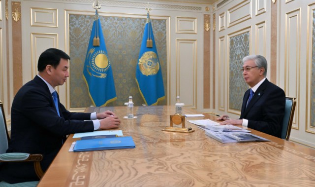 Қазақстан Президенті Алматы қаласының әкімін қабылдады