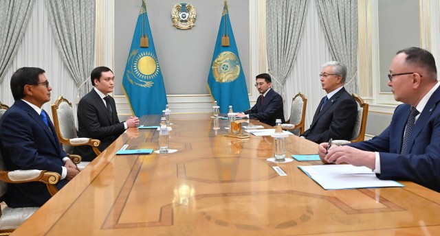Kassym-Jomart Tokayev receives Kazakh IT entrepreneurs