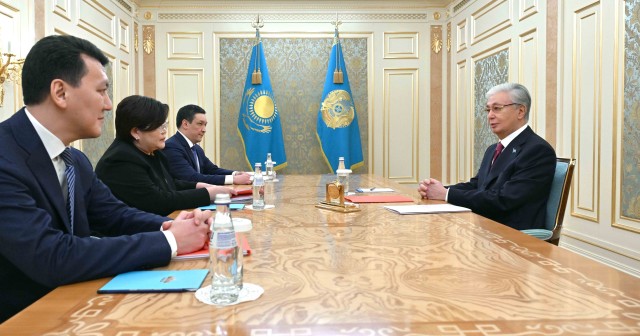Kazakh President receives leadership of Constitutional Commission
