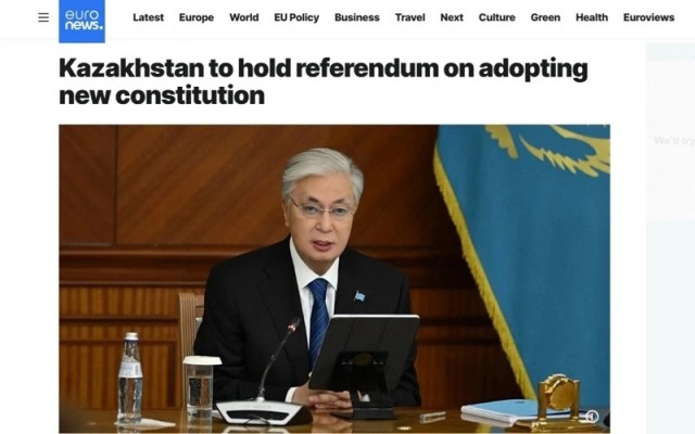 Kazakhstan’s constitutional reform in global media spotlight