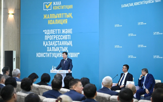 National Coalition meets Shymkent residents