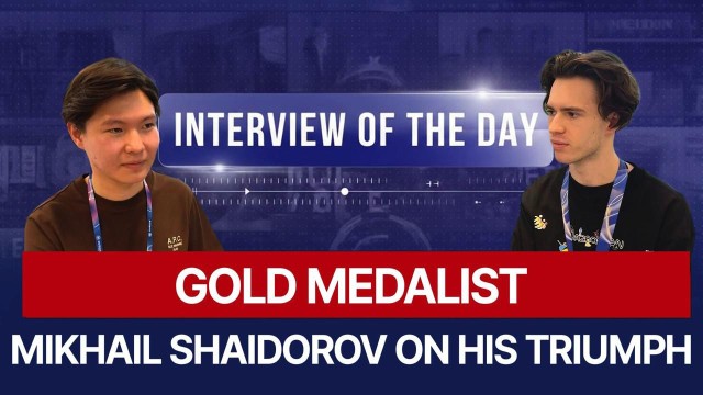 Gold Medalist Mikhail Shaidorov on His Triumph
