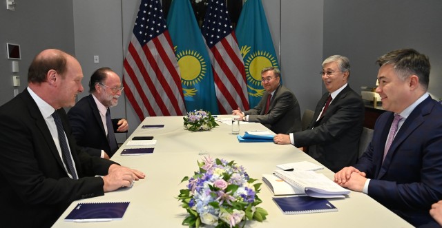 President Tokayev meets with heads of American companies