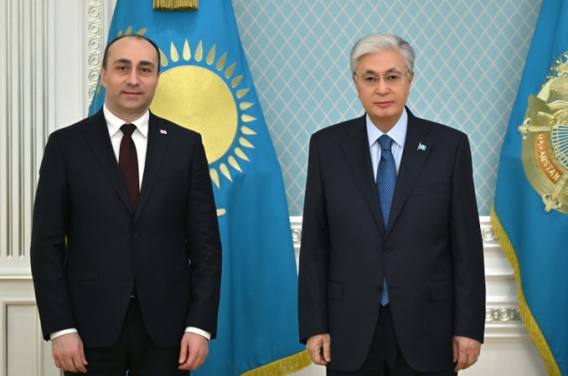 Қазақстан Президенті Грузияның Ішкі істер министрін қабылдады