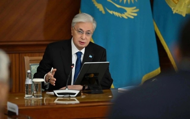 Kazakh President expresses support for Middle Eastern leaders