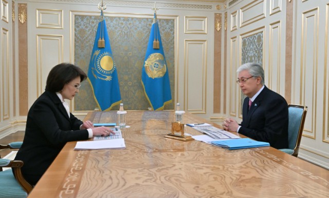 Kazakh President receives Health Minister