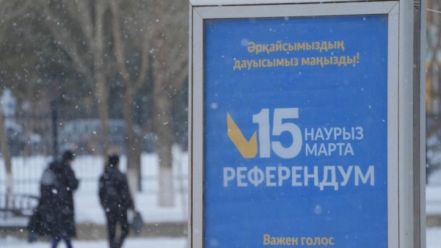 Қазақстандықтардың 71% жуығы референдумда дауыс берді