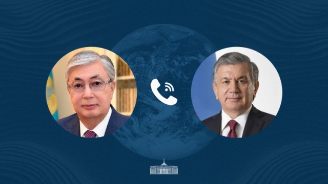 Kazakistan ve Özbekistan Liderleri telefonda görüştü