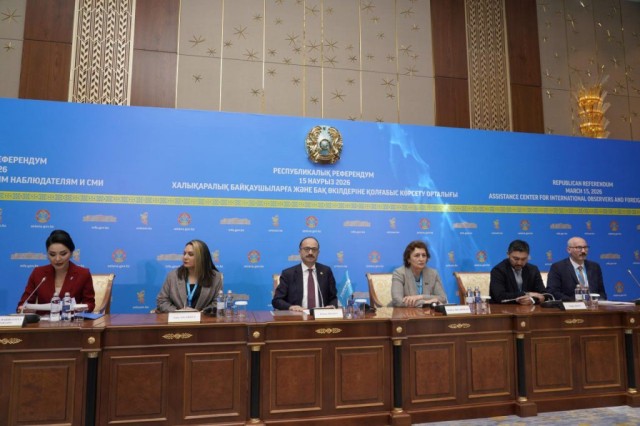 Эл аралык ММК Казакстандагы референдумга оң баа берди